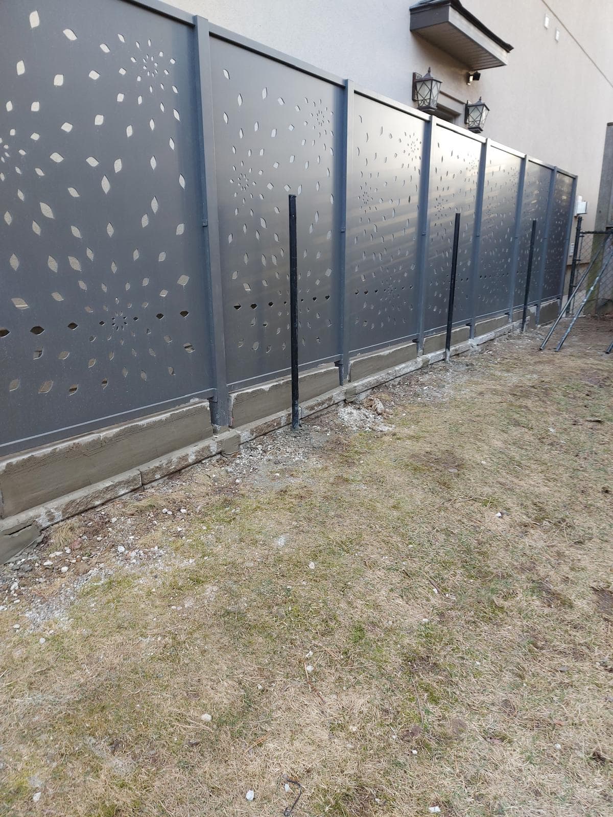 One of a Kind Garden Fences