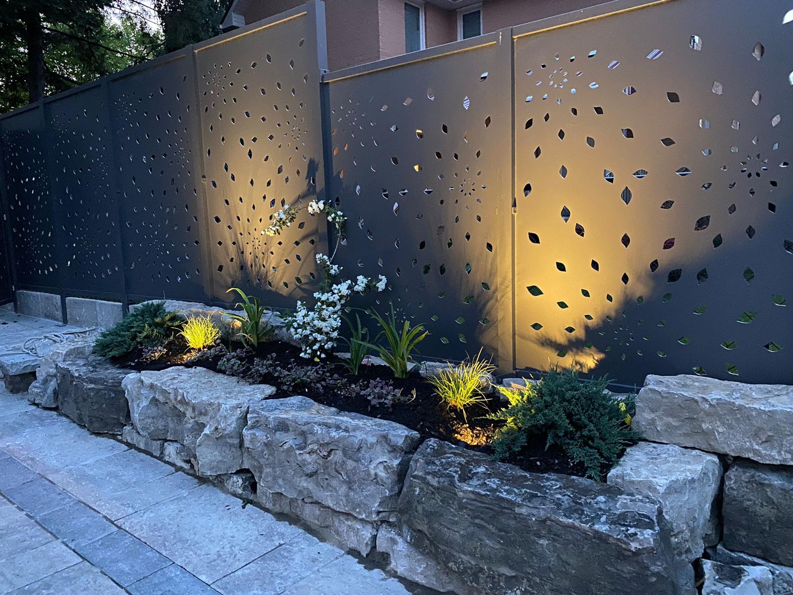 One of a Kind Garden Fences